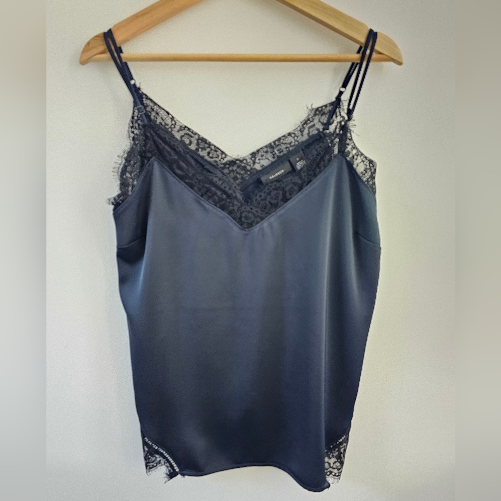 Halogen Satin Lace Camisole